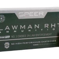 Speer 53365 Lawman Training RHT 9mmLuger 100gr SinterFire Frangible 50 Per Box/20 Case