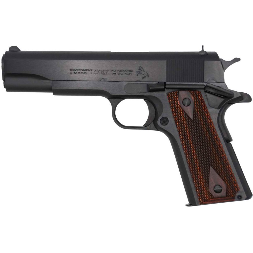 Colt 1911 Pistol 38 Super 5 in. Royal Blue 9 rd.