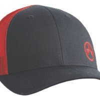Magpul MAG1106-003 Icon Trucker Hat Black/Red Adjustable Snapback M/L Structured