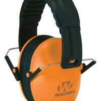 Walker's GWPFKDMOR Baby & Kids Passive Muff 23 dB Over the Head Orange Polymer