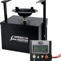American Hunter 20558 Heavy Duty Spin Kit 8 Programs 1-30 Seconds Duration Black Features Digital Timer