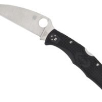 Spyderco C10FPWCBK Endura 4 Lightweight 3.78" Folding Wharncliffe Plain VG-10 SS Blade Black Bi-Directional Texturing FRN Handle Includes Pocket Clip