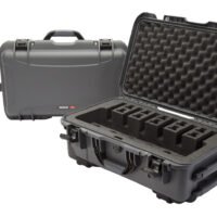 Nanuk 9356UP7 935 6 Up Gun Case Graphite Handgun Resin