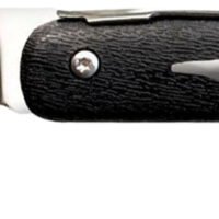 Cold Steel CS20KJ Kudu Lite 4.25" Folding Plain Polished 5Cr15MoV SS Blade/Black Woodgrain Zy-Ex Handle