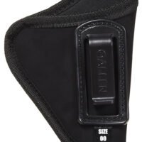 Allen 44600 Inside-The-Pant Conceal Carry Holster Size 00 IWB Black Ultrasuede Fabric, Fits Small/Medium DA Revolvers, Belt Mount Clip, Right Hand