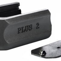 Mec-Gar F42099SET Plus-2 Adapter Set Black Aluminum/polymer, Fits Mec-Gar Optimum Flush Magazines