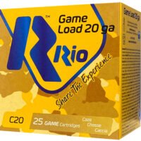 Rio Ammunition RC206 Game Load  20Gauge 2.75" 1oz 6Shot 25 Per Box/10 Case