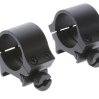 TruGlo TGTG8961B1 Lightweight Scope Rings Matte Black 1" Medium