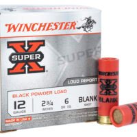 Winchester Ammo XBP12W Super X Blank 12Gauge 2.75" 25 Per Bx/10 Case
