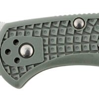 Spyderco C33PSFG Delica 4 Lightweight 2.88" Folding Drop Point Part Serrated VG-10 SS Blade Foliage Green Bi-Directional Texturing FRN Handle Includes Pocket Clip