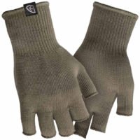 Blocker Finisher Merino Fingerless Gloves Flint Medium