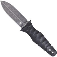 CobraTec Claymore Single Blade Dagger Fixed Blade Black Stonewash