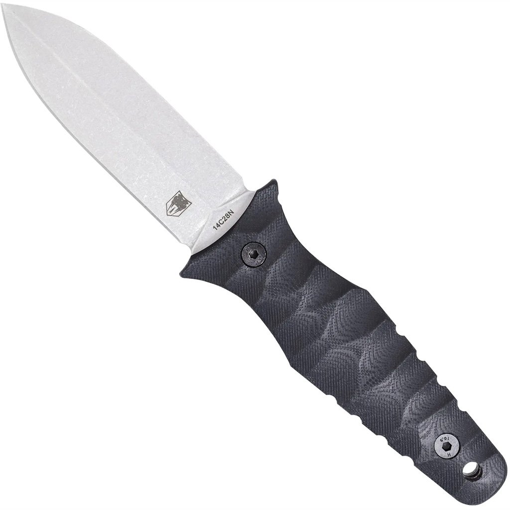 CobraTec Claymore Single Blade Dagger Fixed Blade Satin Stonewash - Image 2