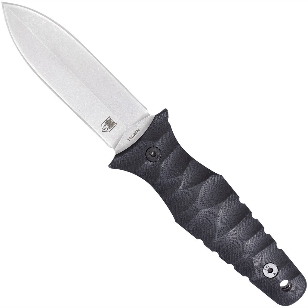 CobraTec Claymore Dagger Fixed Blade Satin Stonewash