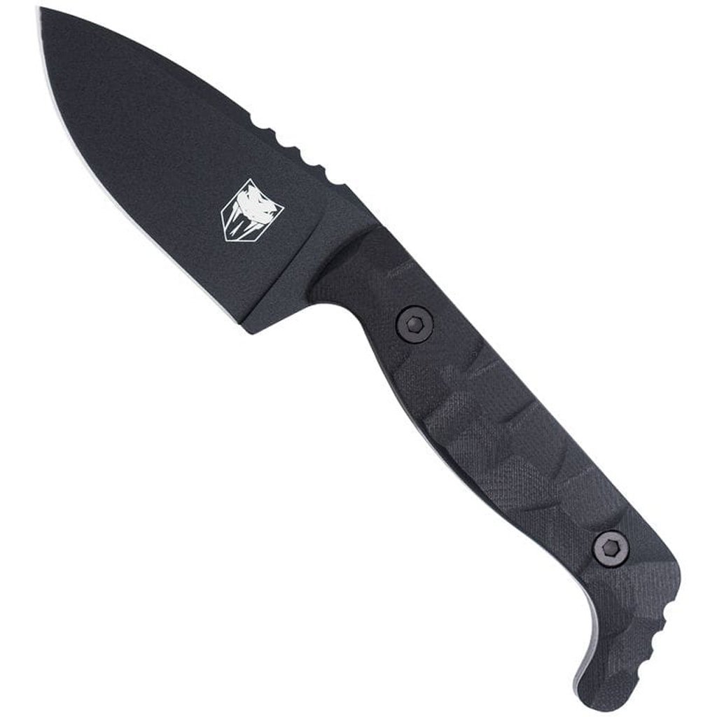 CobraTec Kingpin S Knife Fixed Blade Black