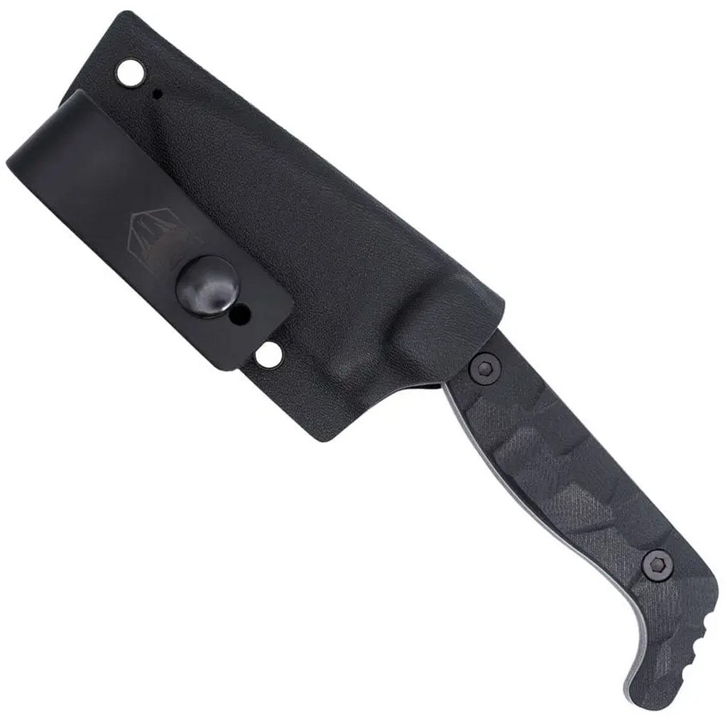 CobraTec Kingpin S Knife Fixed Blade Black - Image 3