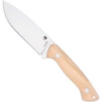 CobraTec Fixed Blade Twin Mountain Knife Fixed Blade Olivewood 4.5"