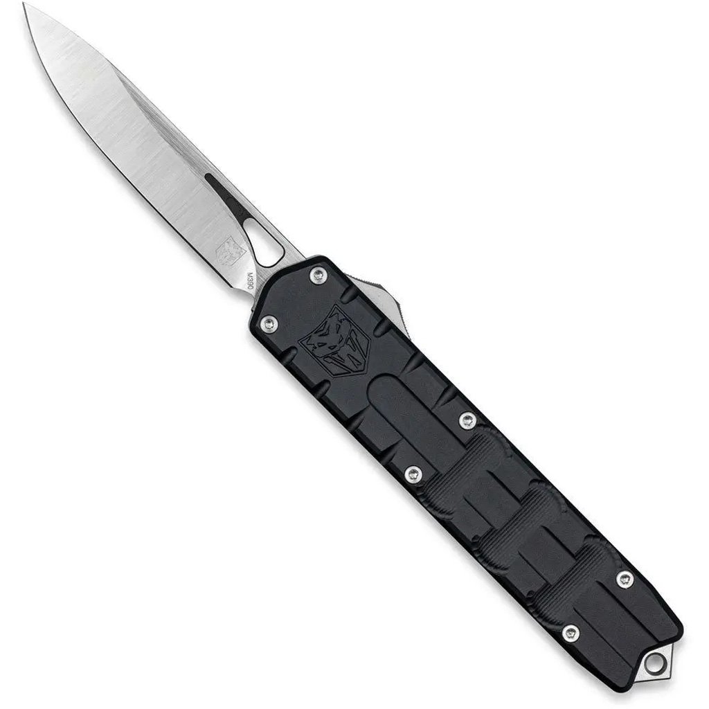 CobraTec Medium Enforcer M390 OTF Knife OTF Blade Black