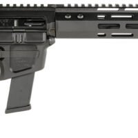 Wilson Combat TRAR9GB91610 AR9G Carbine 9mm Luger 17+1 16" Black Match Grade Threaded Barrel, Black Armor-Tuff Aluminum Receiver, M-LOK Handguard, Black Synthetic Rogers Super-Stoc w/Cam-Lock Stock