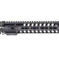 Patriot Ordnance Factory  Renegade + Complete Upper 5.56x45mm NATO 10.50" Black Nitride Barrel Aluminum Black Anodized Receiver 9" M-LOK Handguard Adjustable Block