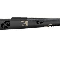 Fierce Firearms FCTRG6MMCM24BBO CT Rage  6mm Creedmoor 4+1 24" Carbon Fiber C3 Carbon Fiber Barrel Black Cerakote Titanium Blackout Camo Fixed Fierce Tech C3 Stock Right Hand