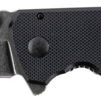 CRKT 2495K SQUID XM 2.95" Folding Drop Point Plain Black Stonewashed D2 Steel Blade/Black G10/SS Handle Includes Pocket Clip