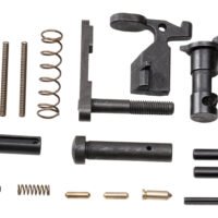 Rise Armament 12003 Lower Parts Kit  (No Fire Control Group) Black for AR-15