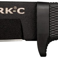 Cold Steel CS-49LCKD SRK Compact 5" Fixed Plain Black Tuff-Ex Finish SK-5 Steel Blade/Black Kray-Ex Handle Includes Sheath