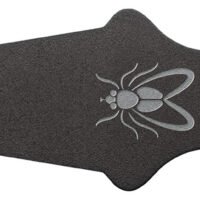 Cold Steel CS80STMA Black Fly Thrower Fixed Plain Black 1055 Carbon Steel Blade/Handle