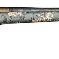 Christensen Arms 8010618700 Ridgeline FFT 243 Win 4+1 20" Carbon Fiber/Threaded Barrel, Burnt Bronze Cerakote, Green with Black/Tan Accents Stock