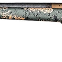 Christensen Arms 8010621000 Ridgeline FFT 7mm Rem Mag 3+1 22" Carbon Fiber/Threaded Barrel, Burnt Bronze Cerakote, Green with Black/Tan Accents Stock, Left Hand