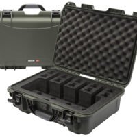 Nanuk 9254UP6 925 4 UP Pistol Case Waterproof Olive Resin w/ Closed-Cell Foam Padding 17" L x 11.80" W x 6.40" H Interior Dimensions