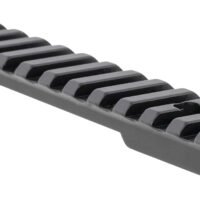 Talley PSM258763 Fierce Picatinny Rail  Black Anodized Short Action 20 MOA