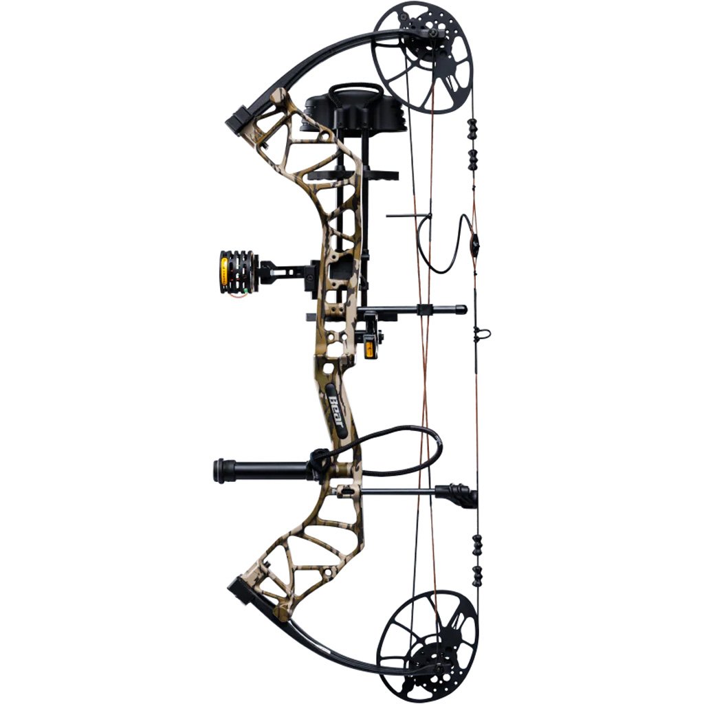 Bear Legit MAXX RTH Bow Package Mossy Oak Bottomland/Black 10-70 lbs. RH - Image 3