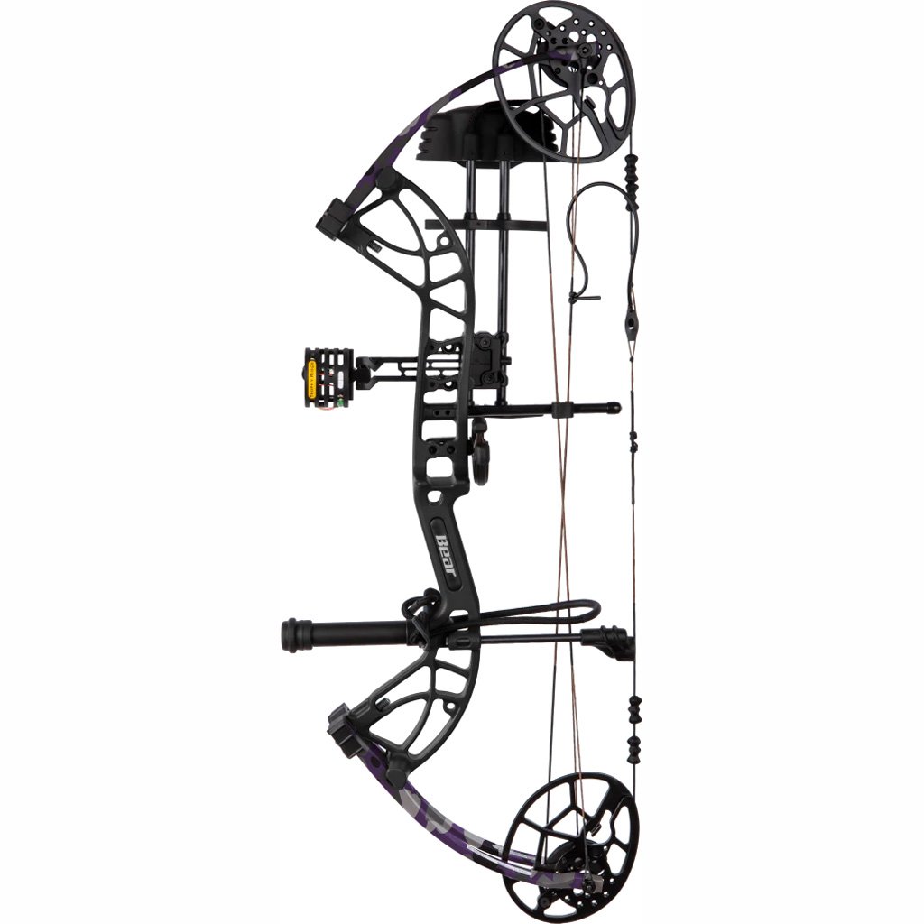 Bear Cruzer G4 RTH Bow Package Black/Fred Bear Twilight 70 lbs. RH