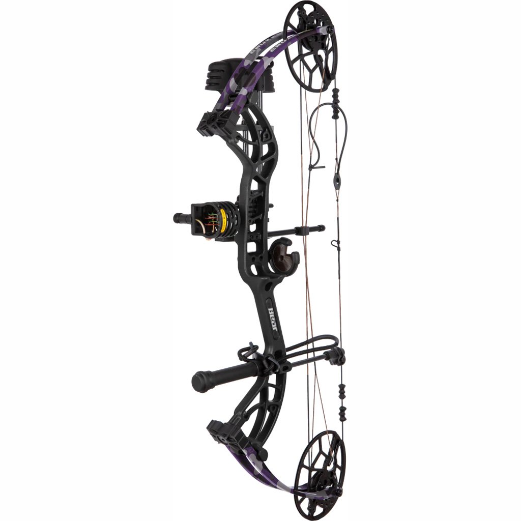 Bear Cruzer G4 RTH Bow Package Black/Fred Bear Twilight 70 lbs. LH - Image 2