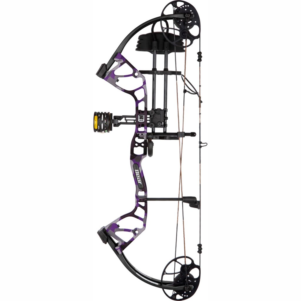 Bear Royale RTH Bow Package Fred Bear Twilight/Black 50 lbs. LH