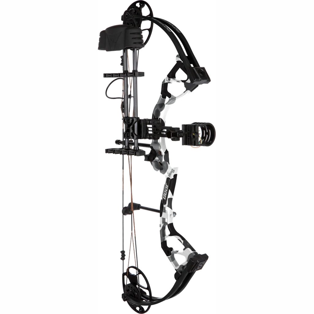 Bear Royale RTH Bow Package Fred Bear Whiteout/Black 50 lbs. LH - Image 2