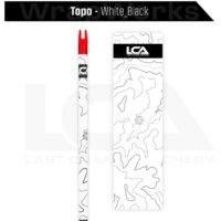 Last Chance WrapWorks Stock Topo   White/Black Precision Flex M-Series