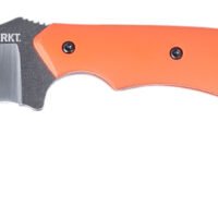 CRKT 2399 S.P.I.T. 2.29" Fixed Plain Satin Stonewashed 8Cr13MoV SS Blade/Orange G10 Handle Includes Sheath