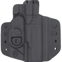 C&G Holsters 1212100 Covert OWB Black Kydex Belt Loop Fits Walther PDP 4" Right Hand
