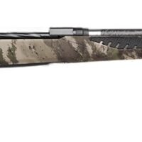Savage Arms 58021 110 UltraLite 30-06 Springfield 4+1 22" Threaded Carbon Fiber Wrapped Barrel, Black Melonite Rec, Woodland Camo AccuStock with AccuFit