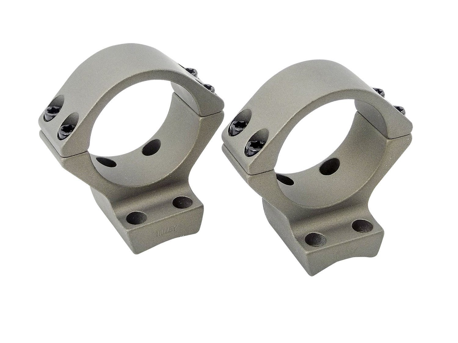 Talley SB840735 Scope Mount/Ring Combo Smoked Bronze Cerakote 34mm Tube Fits X-Bolt Medium Rings