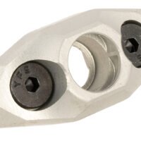 Rise Armament RA601SLVR M-LOK QD Sling Mount Silver Aluminum