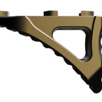 Rise Armament RA030SB Micro Hand Stop  Skeletonized Spartan Bronze Aluminum for M-LOK Handgaurd