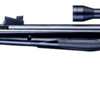 Beeman 10616GP Sportsman Combo Gas Ram 177 Pellet 1rd, Black, Fixed Synthetic Stock, Fiber Optic Sights, 4x32mm Scope