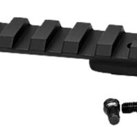 Warne V46815MOA Vapor Picatinny Rail Black Anodized Aluminum Savage 93/93R17/Mark II Rimfire "E", 15 MOA