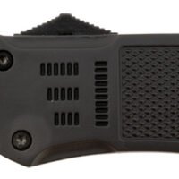 Steel River Knives T620BDP Spartan 3.75" Drop Point Black/Silver 440C SS Blade 5.5" Aluminum Zinc Alloy Handle