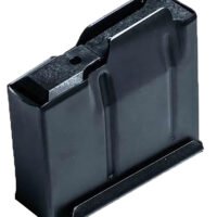 Mdt Sporting Goods Inc 102014BLK AICS Magazine  5rd 308/6.5 Creedmoor Short Action Black Steel w/ Binder Plate