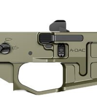 Radian Weapons R0391 A-DAC 15 Lower Receiver OD Green, Fully Ambi Controls, Talon 45/90 Safety, Ext. Bolt Catch, Left-Side Mag Release, Right-Side Bolt Release, Enhanced Takedown Pins